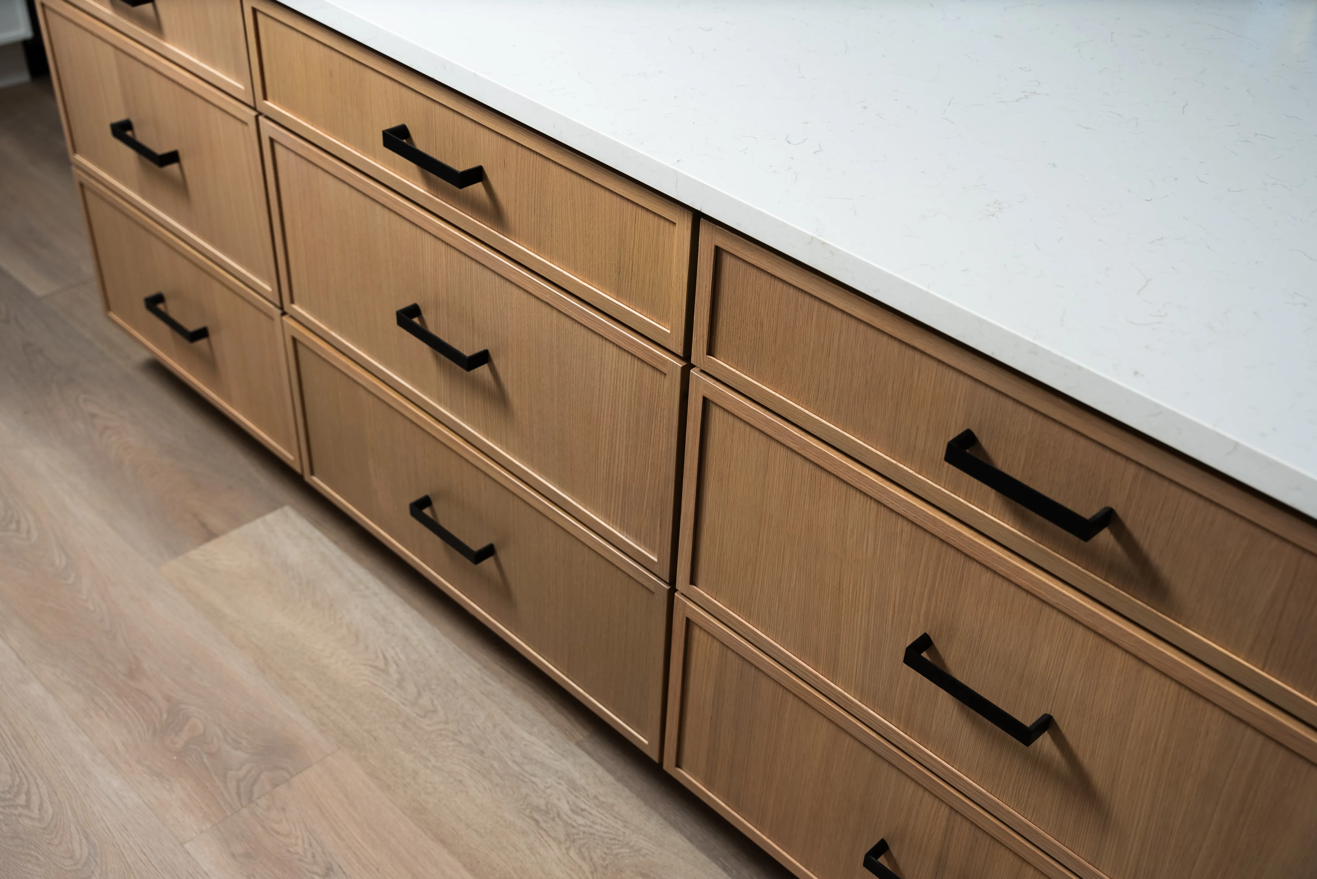 Kitchen detail from our Dixie Springs build