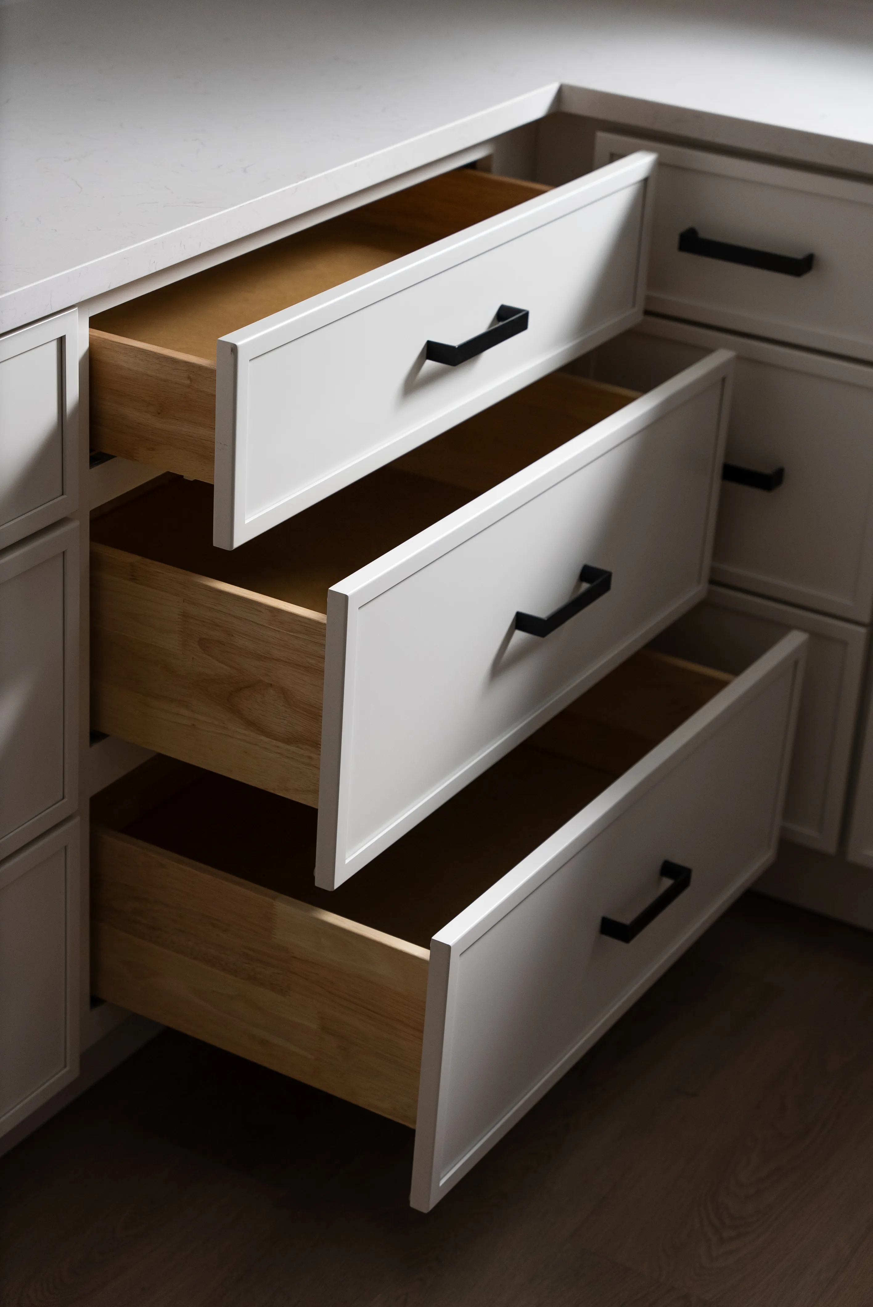 Kitchen detail from our Dixie Springs build