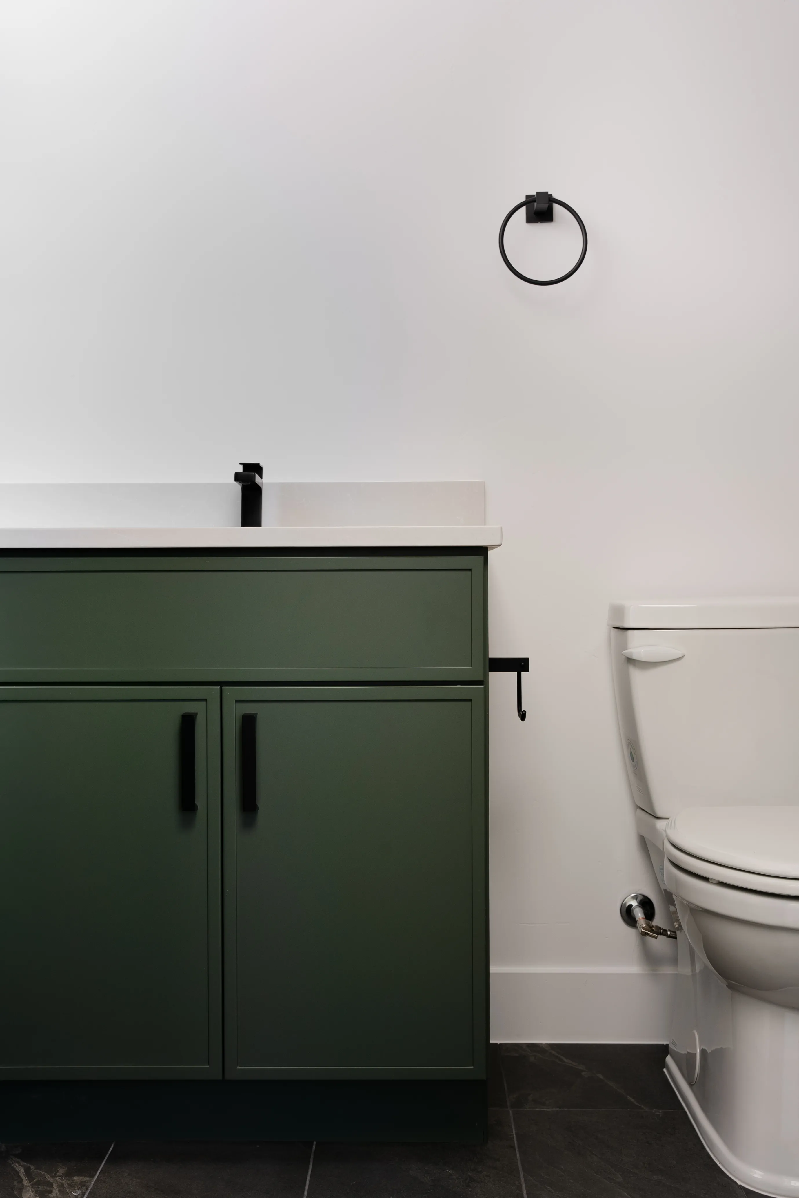 Shared bath vanity from our Dixie Springs build