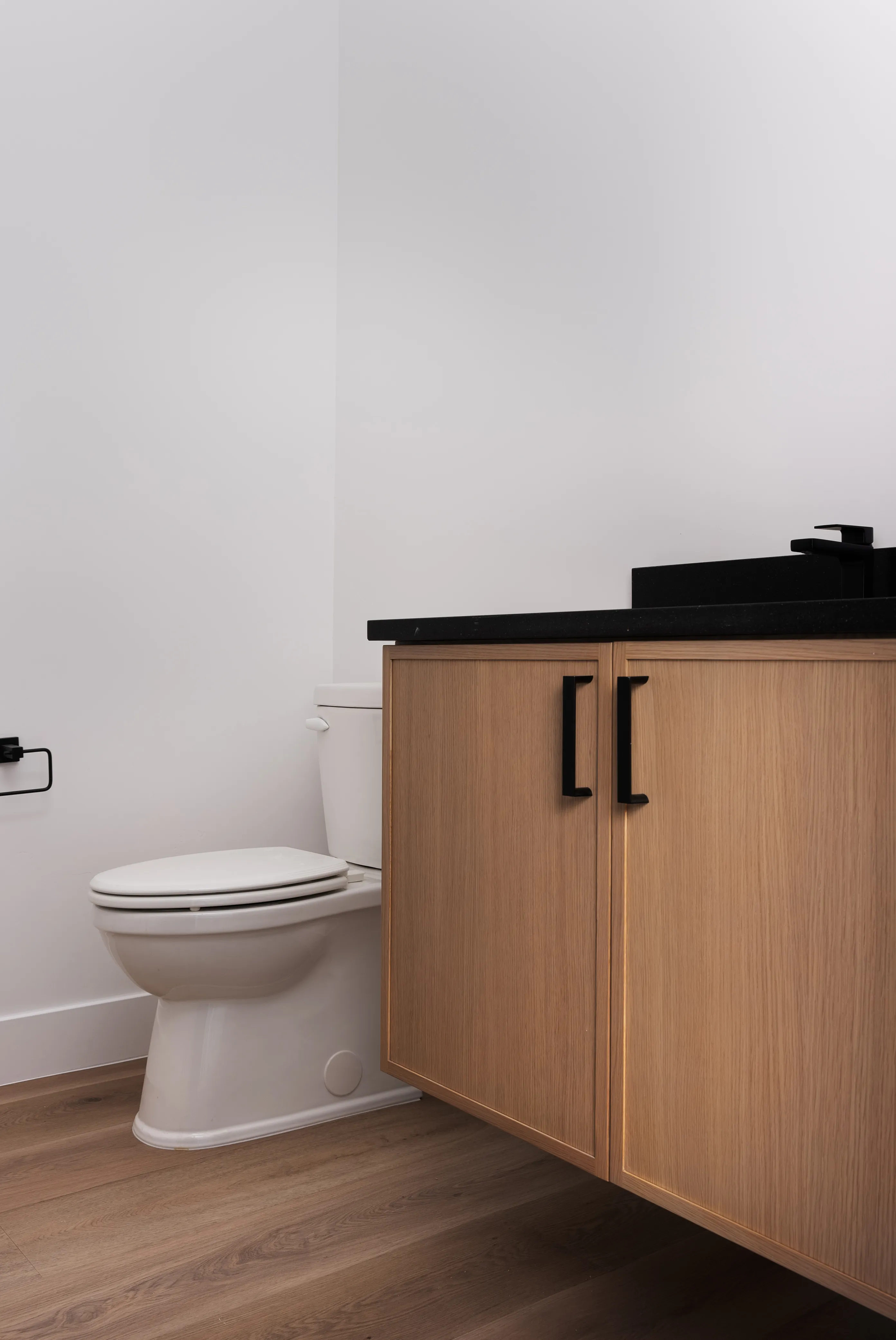 Side bath vanity from our Dixie Springs build