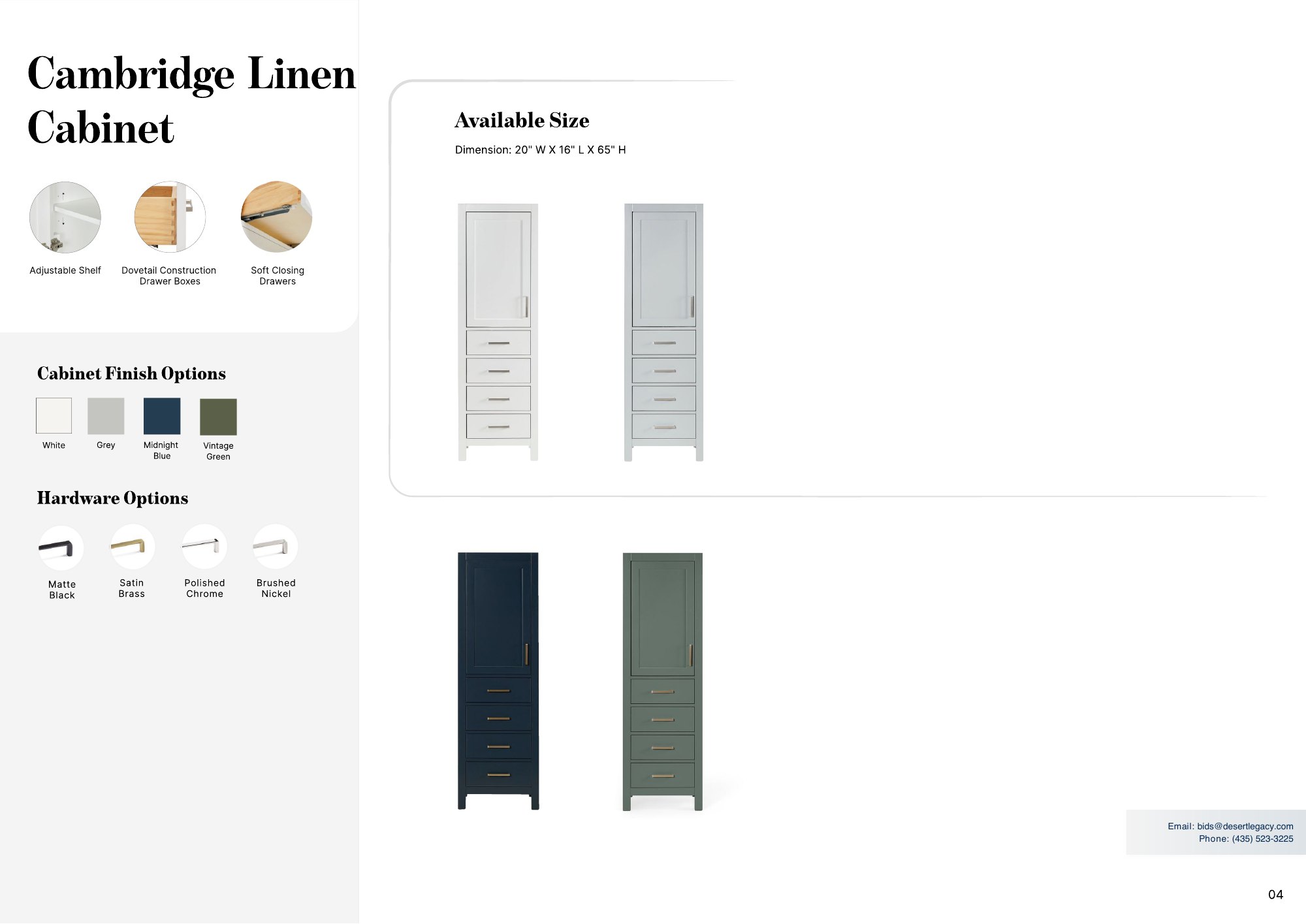 Desert Legacy Vanity Collection — page 3 of 19